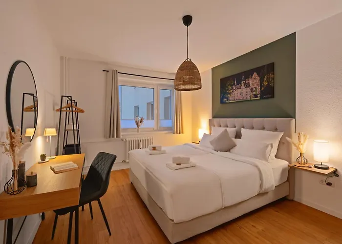 Apartman Wohlfuehlapartment, Zentral, 200m Zur Uni, Parkplatz, Boxspringbetten, Massagesessel, Nespresso, 1gbit Lan & Wifi *